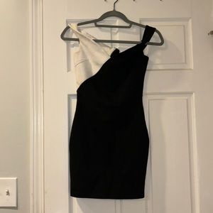 Revolve Black & White Dress